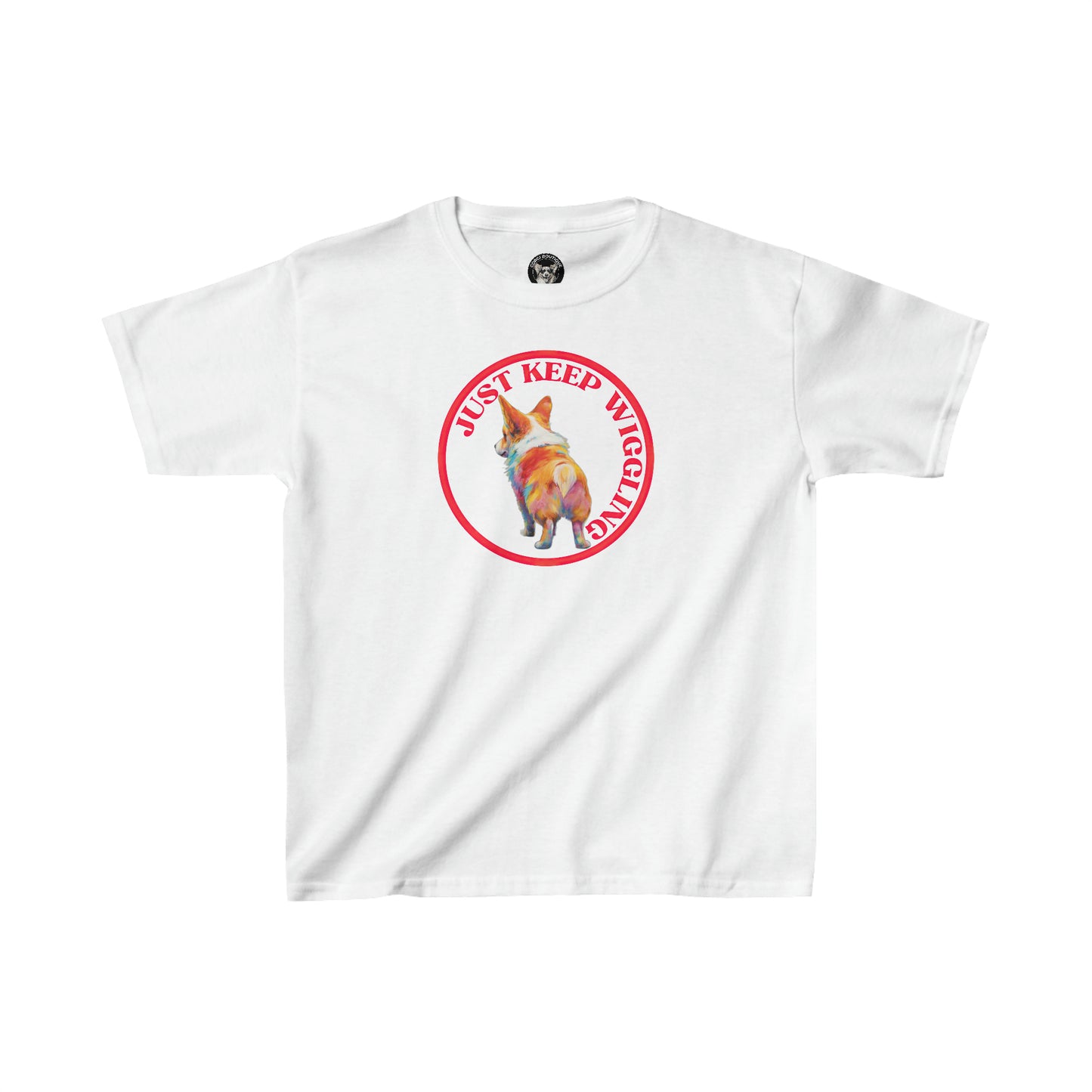 Just Keep Wiggling - Kids Heavy Cotton Tee