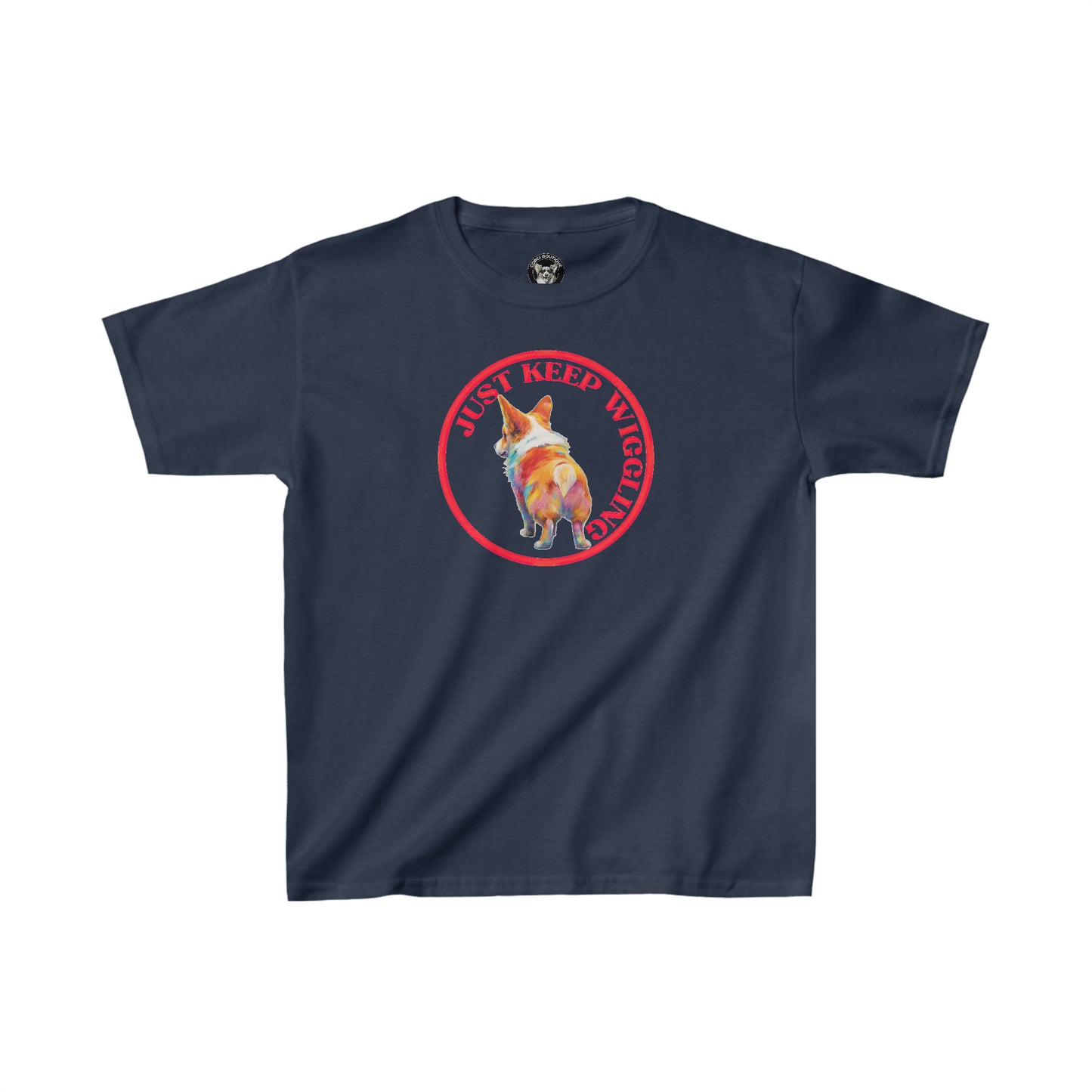 Just Keep Wiggling - Kids Heavy Cotton Tee