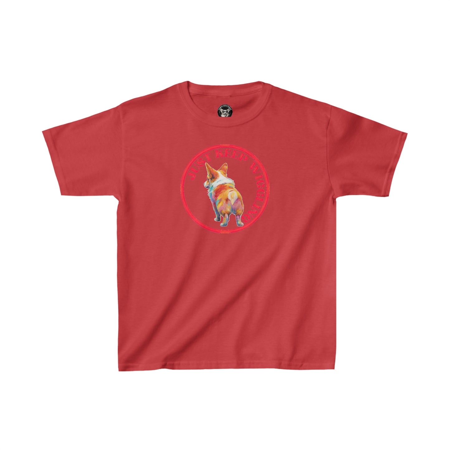 Just Keep Wiggling - Kids Heavy Cotton Tee