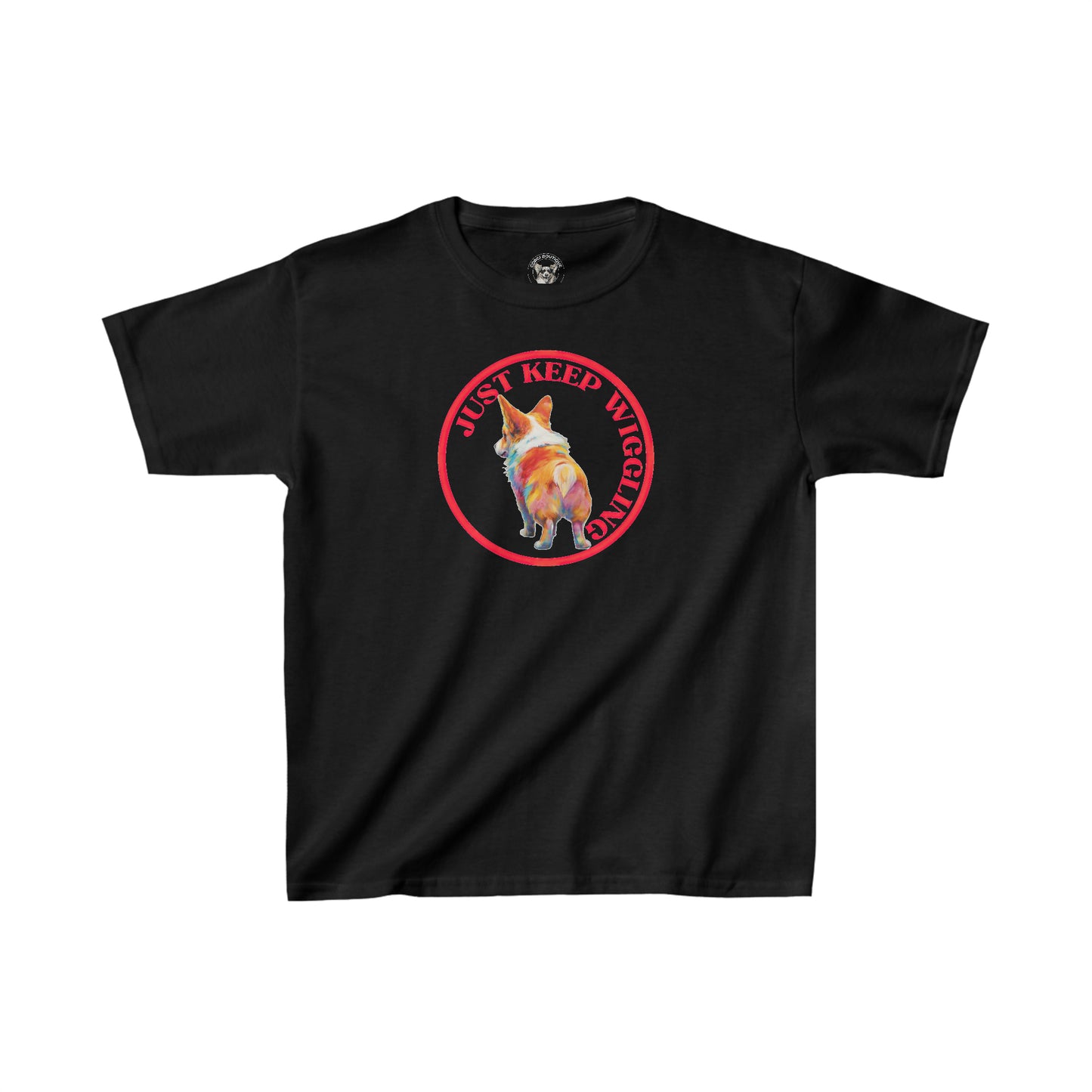 Just Keep Wiggling - Kids Heavy Cotton Tee