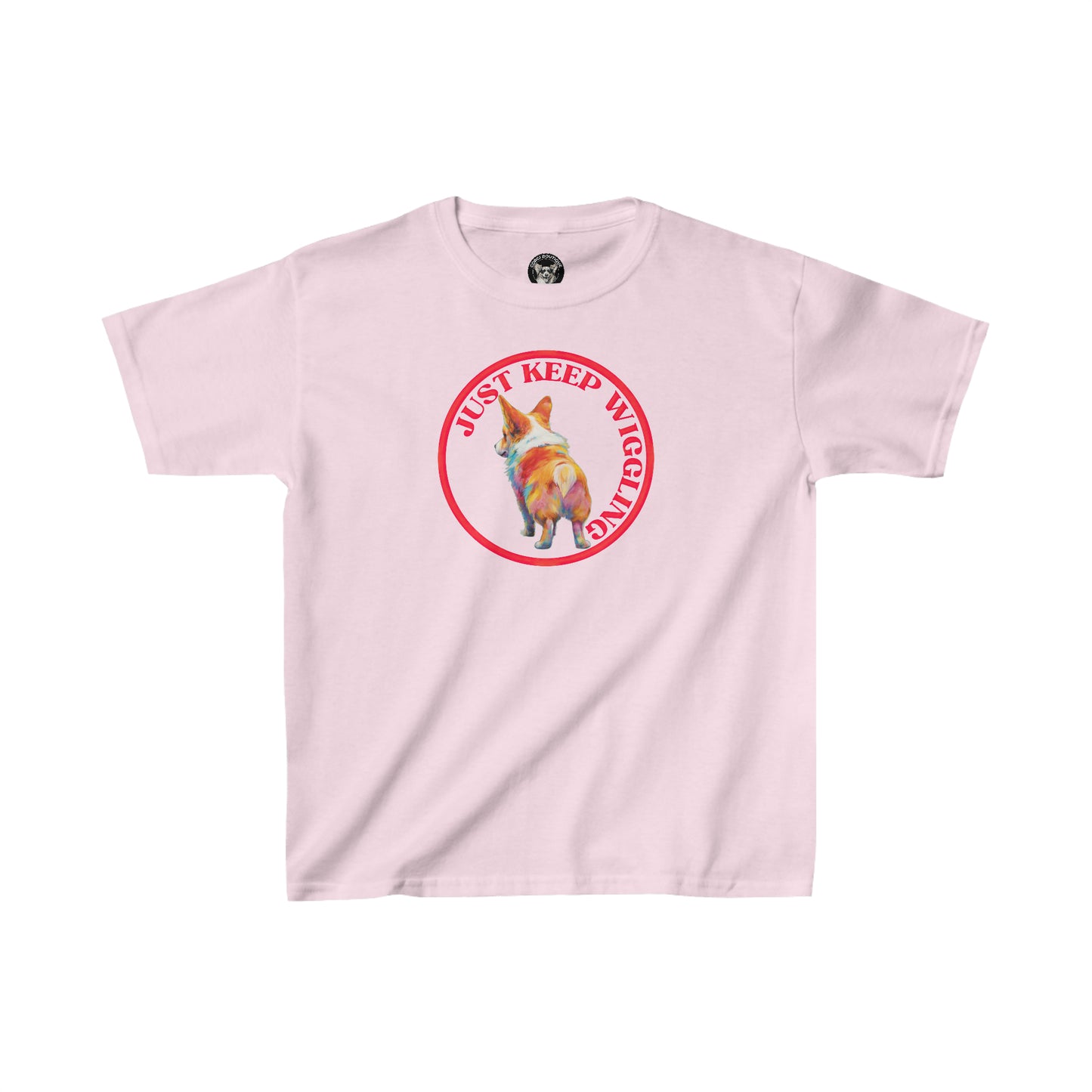Just Keep Wiggling - Kids Heavy Cotton Tee