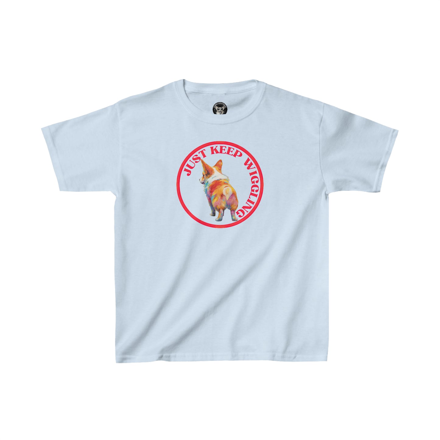 Just Keep Wiggling - Kids Heavy Cotton Tee