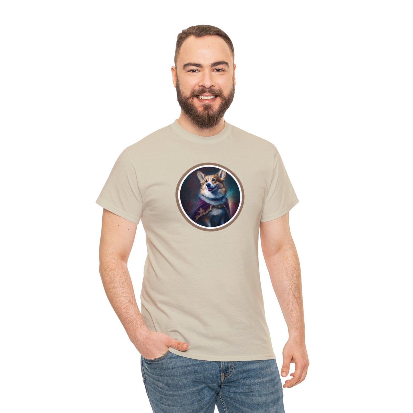 Corgi Royalty - Unisex Heavy Cotton Tee