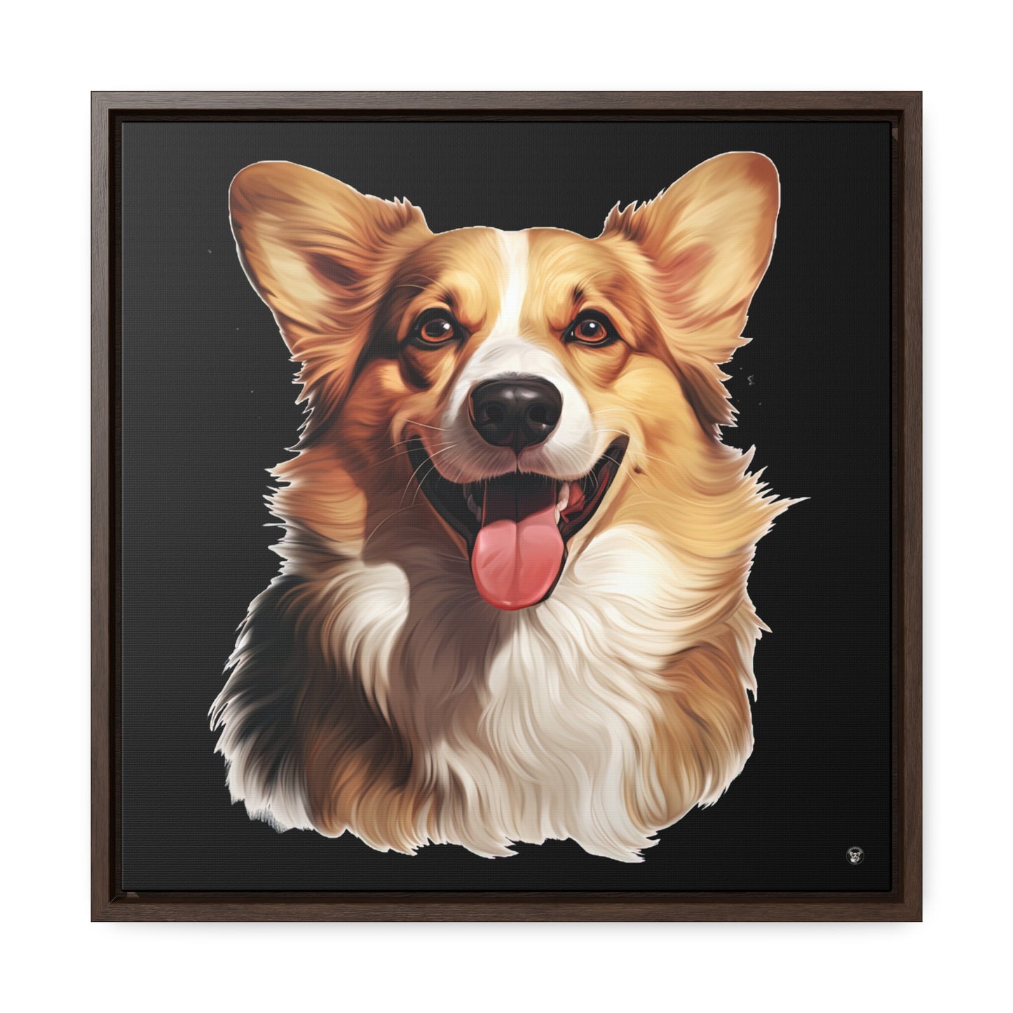 The Celebrity - Framed on Canvas