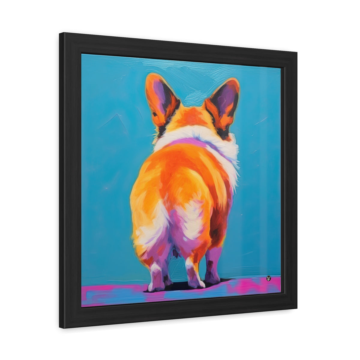 Corgi Butt  - Exclusive Framed Print