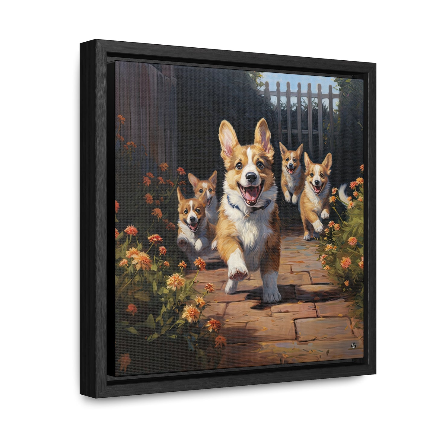 Welcome Home - Framed on Canvas