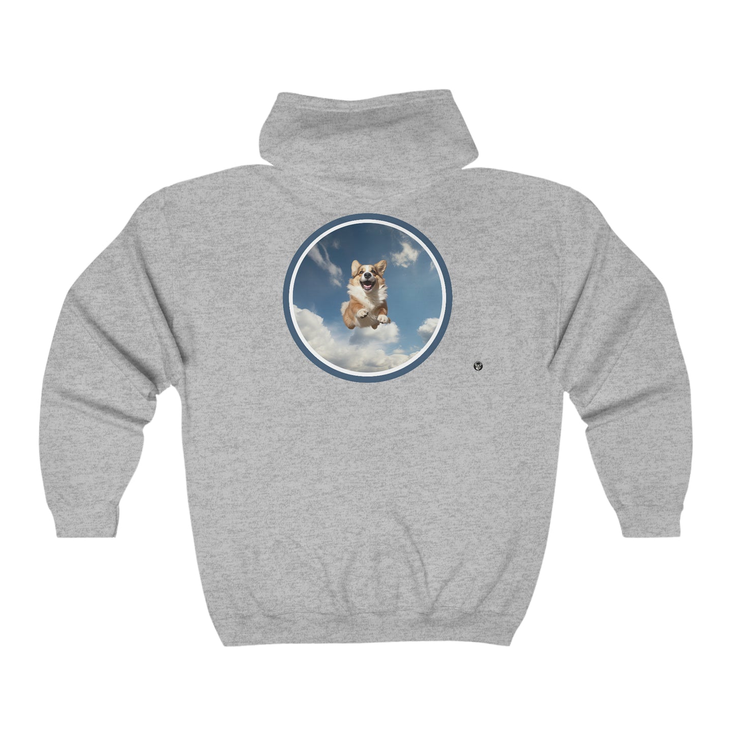 Super Corgi - Zip Hoodie