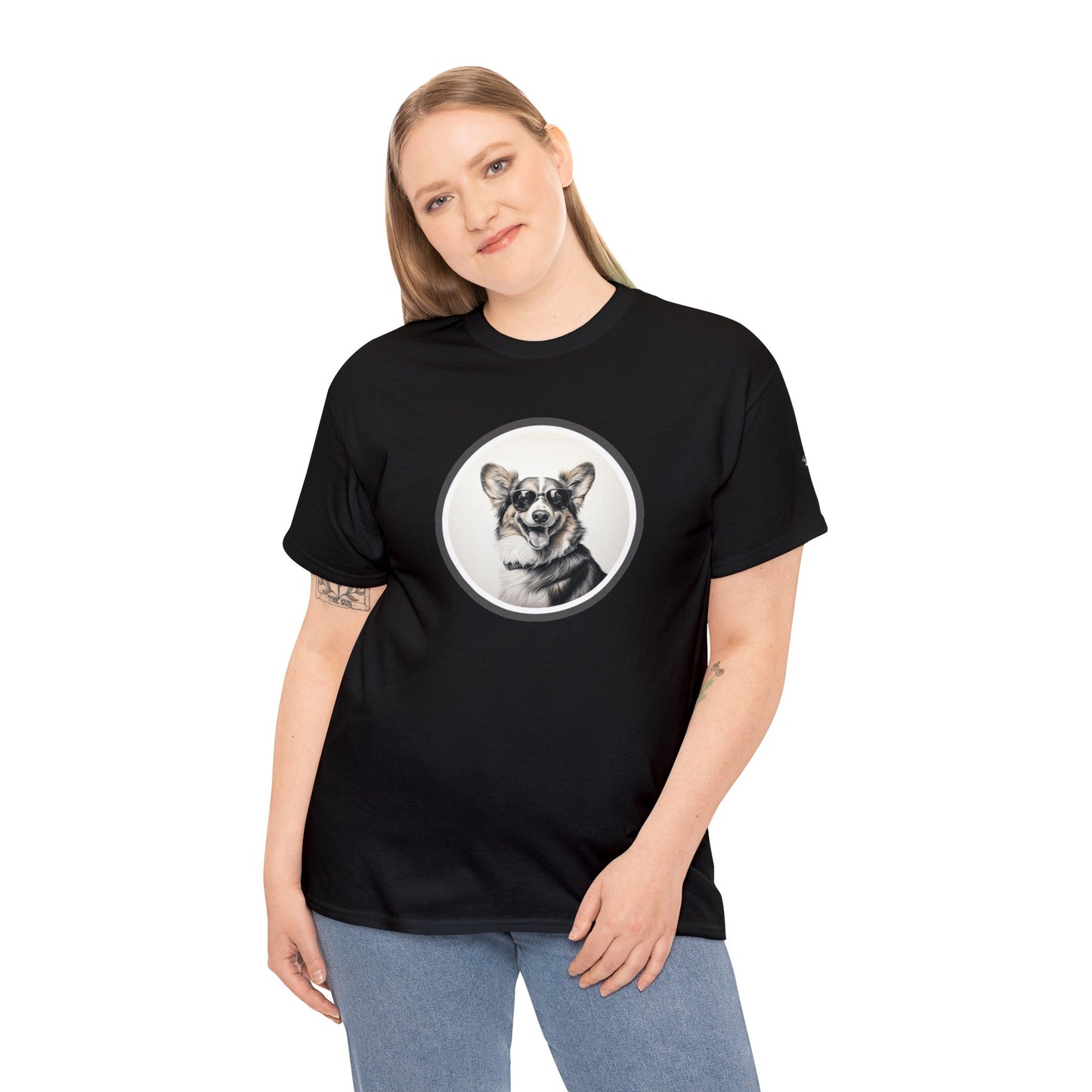 Corgi Cool - Unisex Heavy Cotton Tee