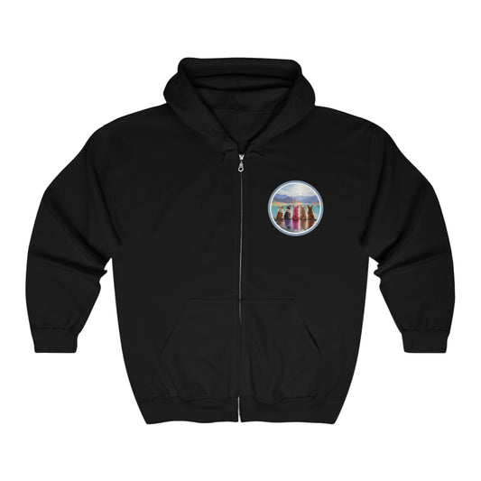 Corgi Lake - Zip Hoodie