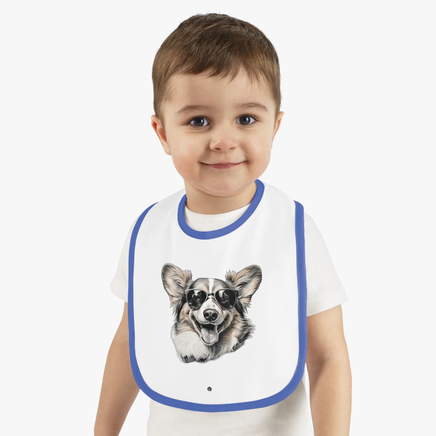 Corgi Cool - Baby Bib