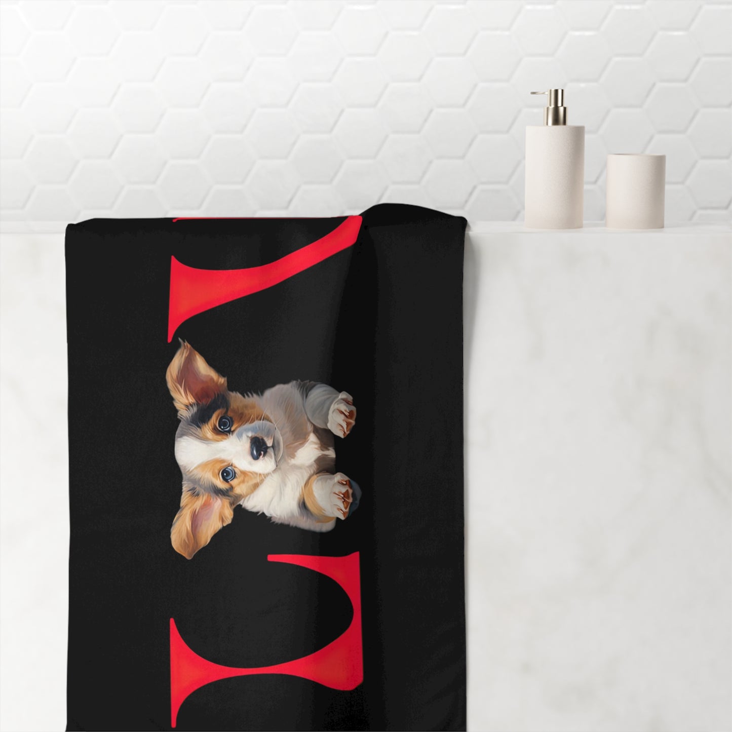 LOVE - Bath Towel