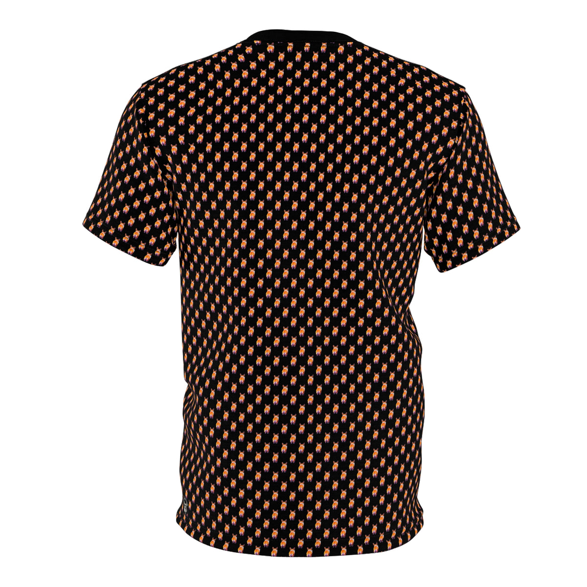 A Whole Lotta Tush Unisex Bold Designer Tee - Tiny Corgi Butt Motif Beyond Belief on Phantom Black