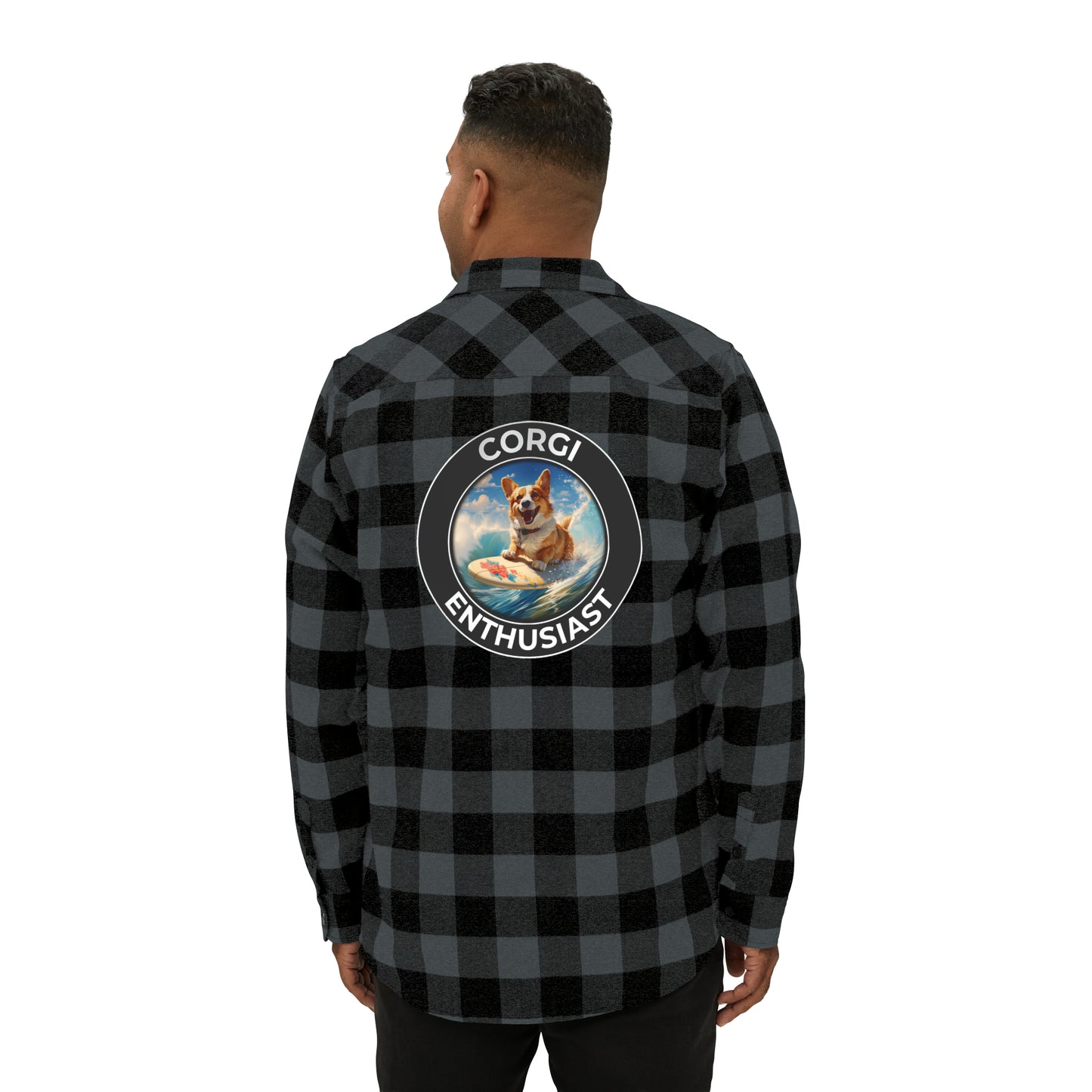 Corgi Enthusiast - Flannel Shirt