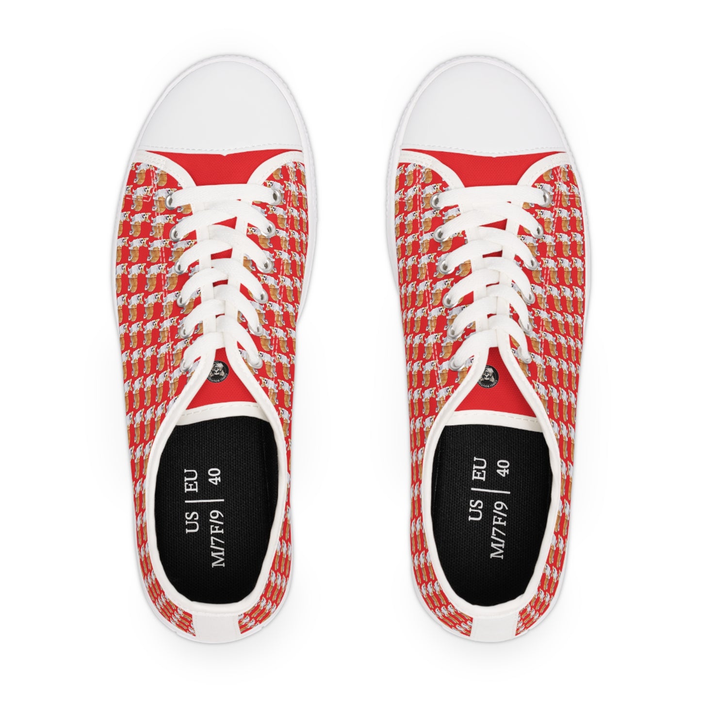 The Classic Mosaic - Women's Low Top Sneakers