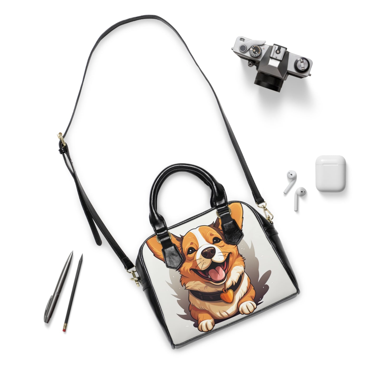 Puppy Love - Handbag w/Removable Shoulder Strap