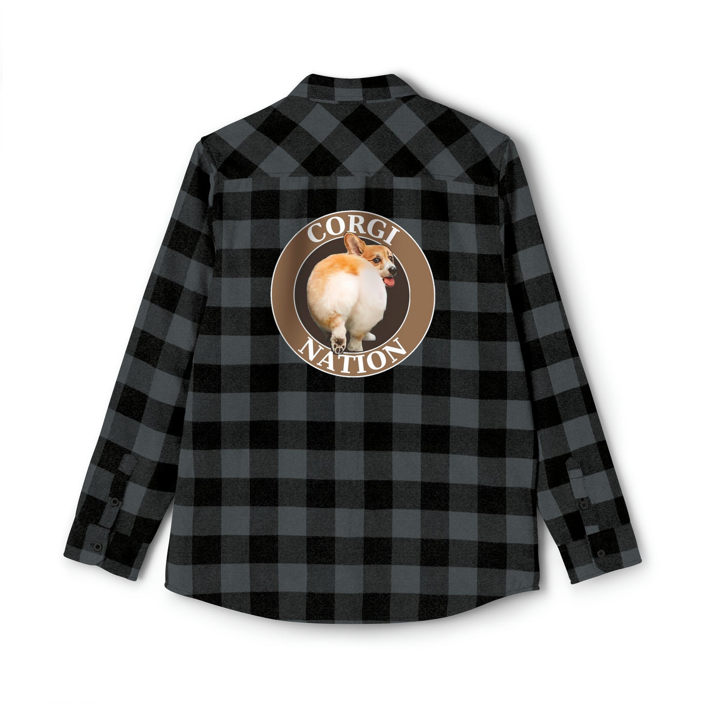 Corgi Nation - Flannel Shirt