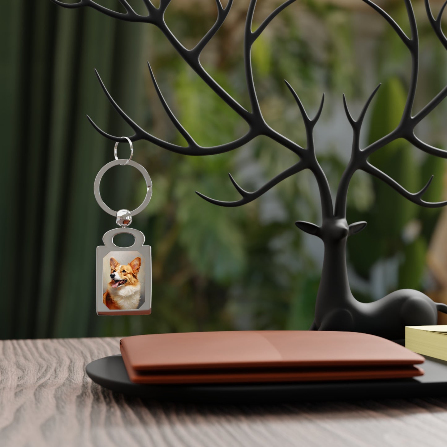 Pembroke Portrait - Key Ring