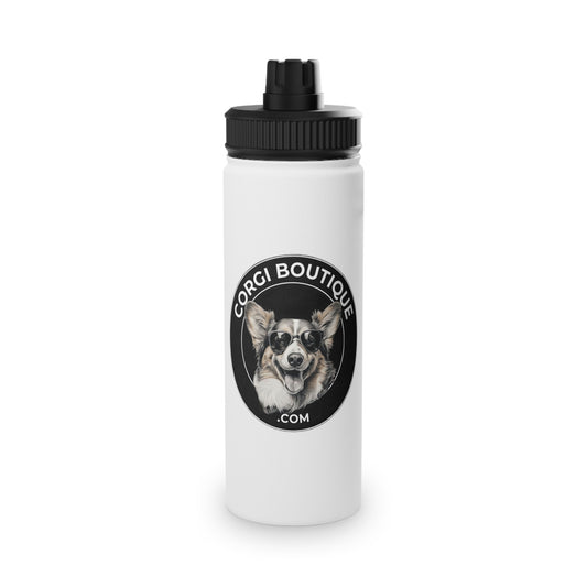 Corgi Boutique - Water Bottle with Sport Lid