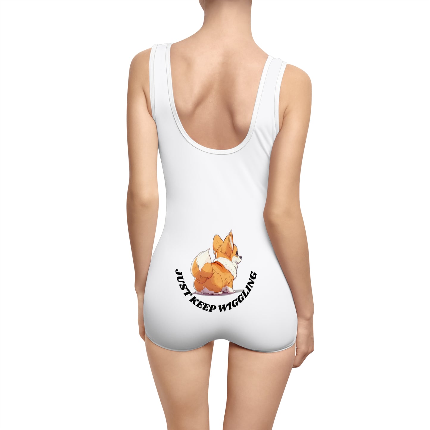 Just Keep Wiggling Vintage One-Piece