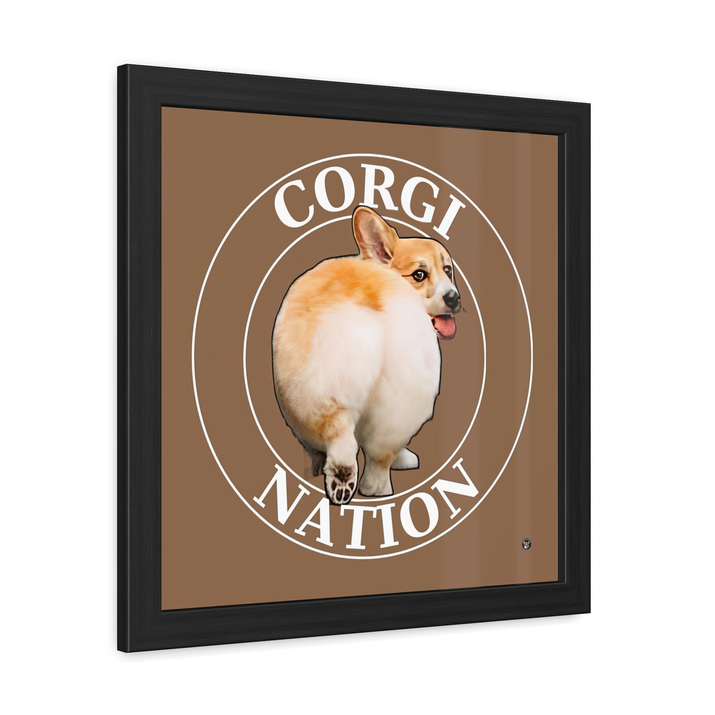 Corgi Nation - Framed Print