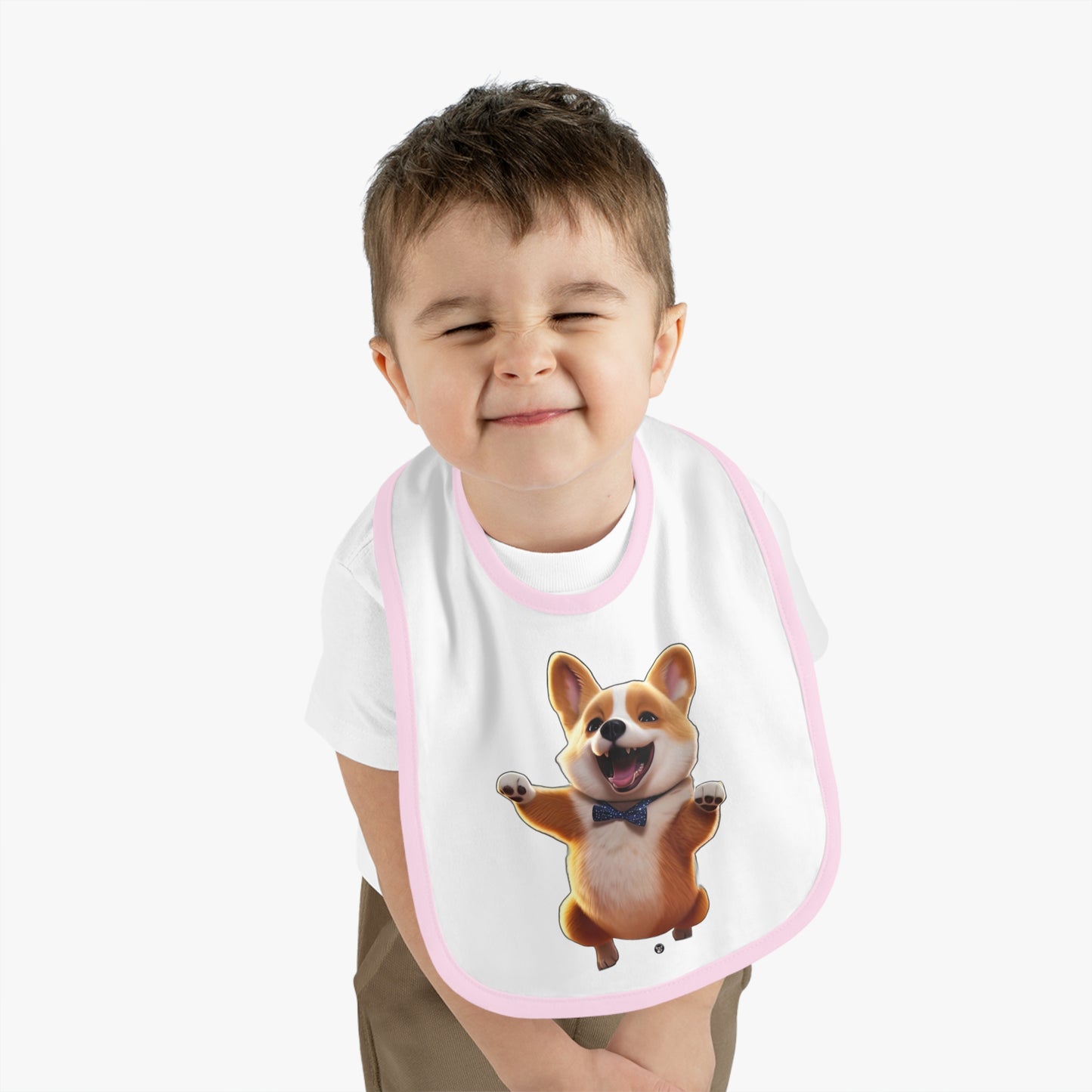 Boogaloo Corgi - Baby Bib