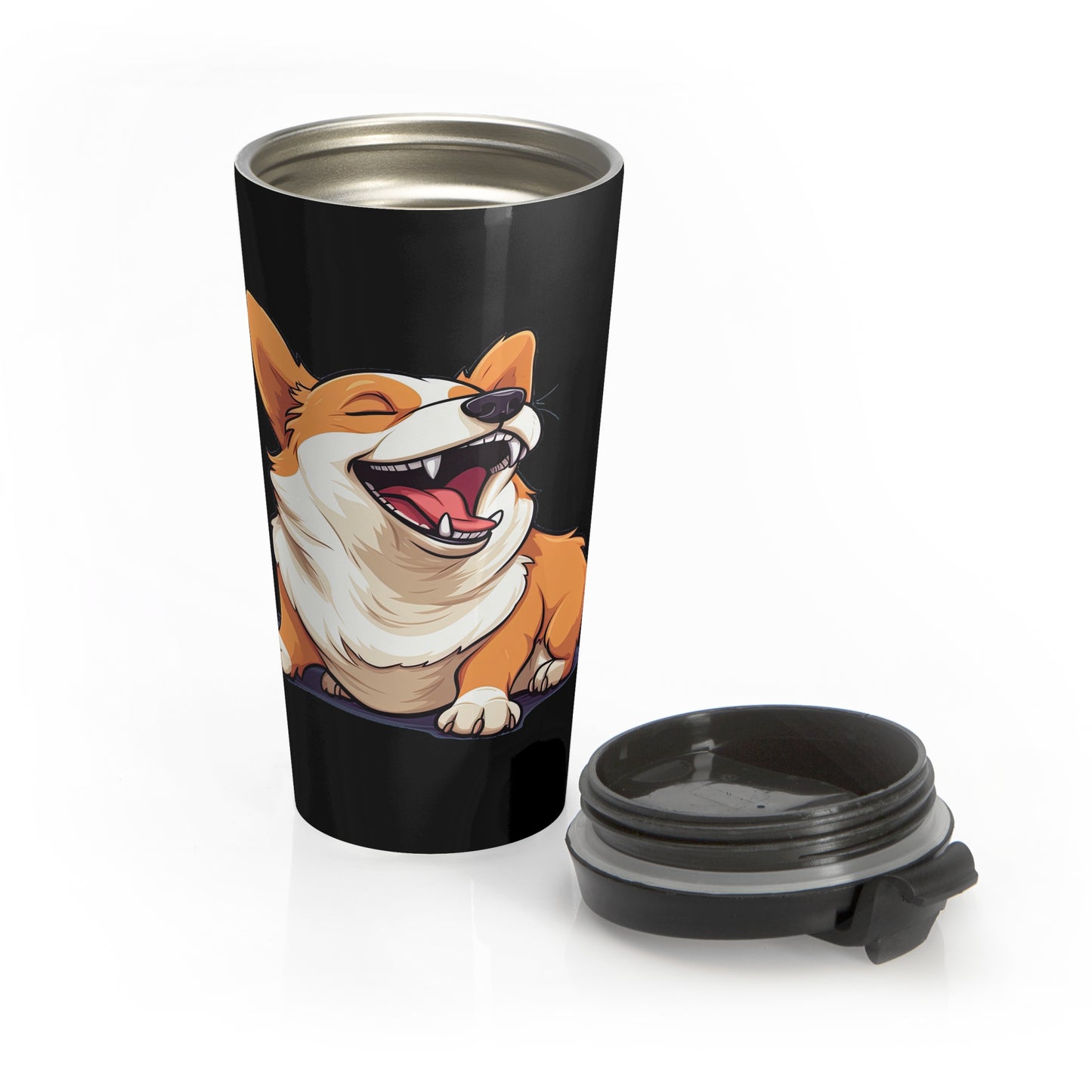 Comical Corgi - Travel Mug