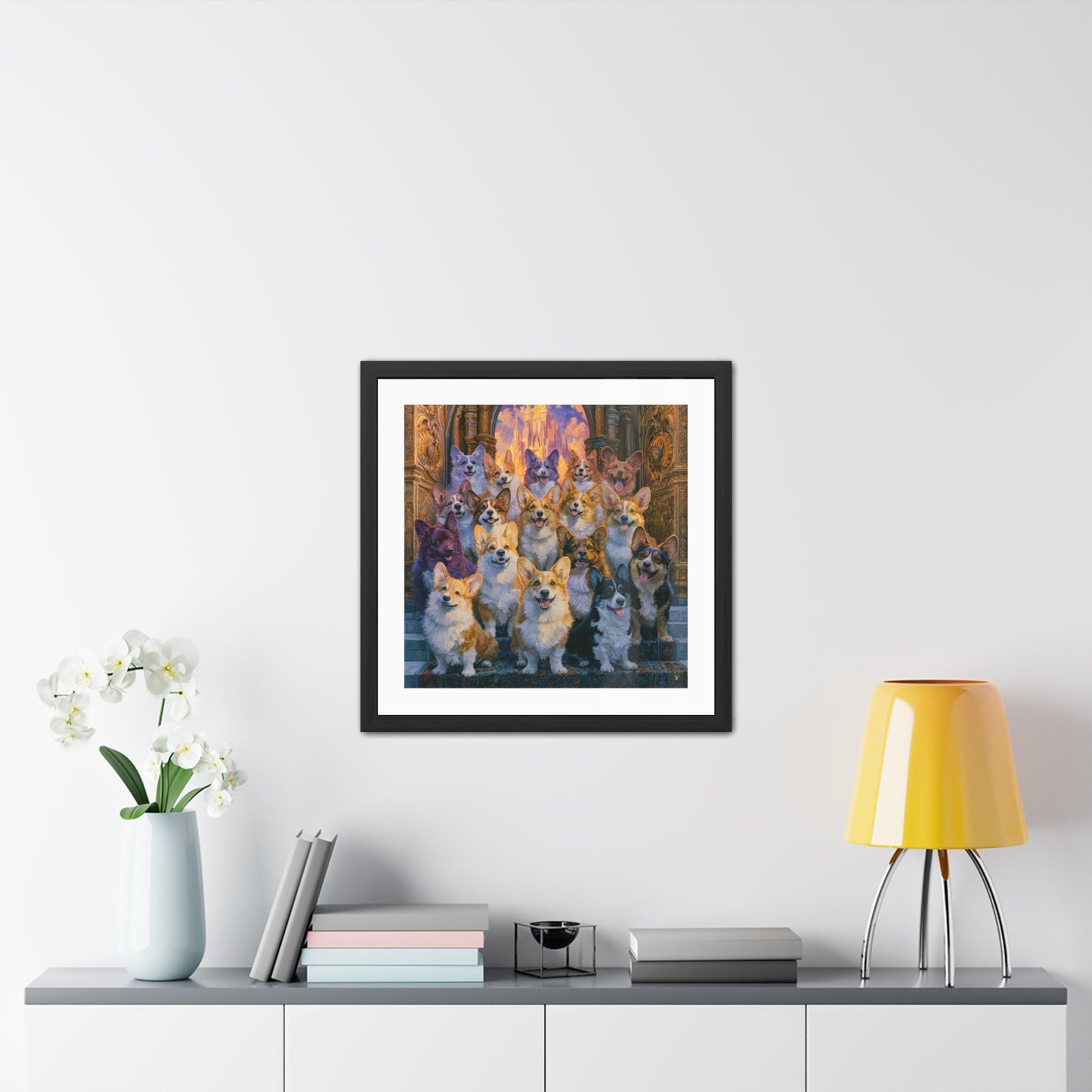 Pearly Gates Framed Print