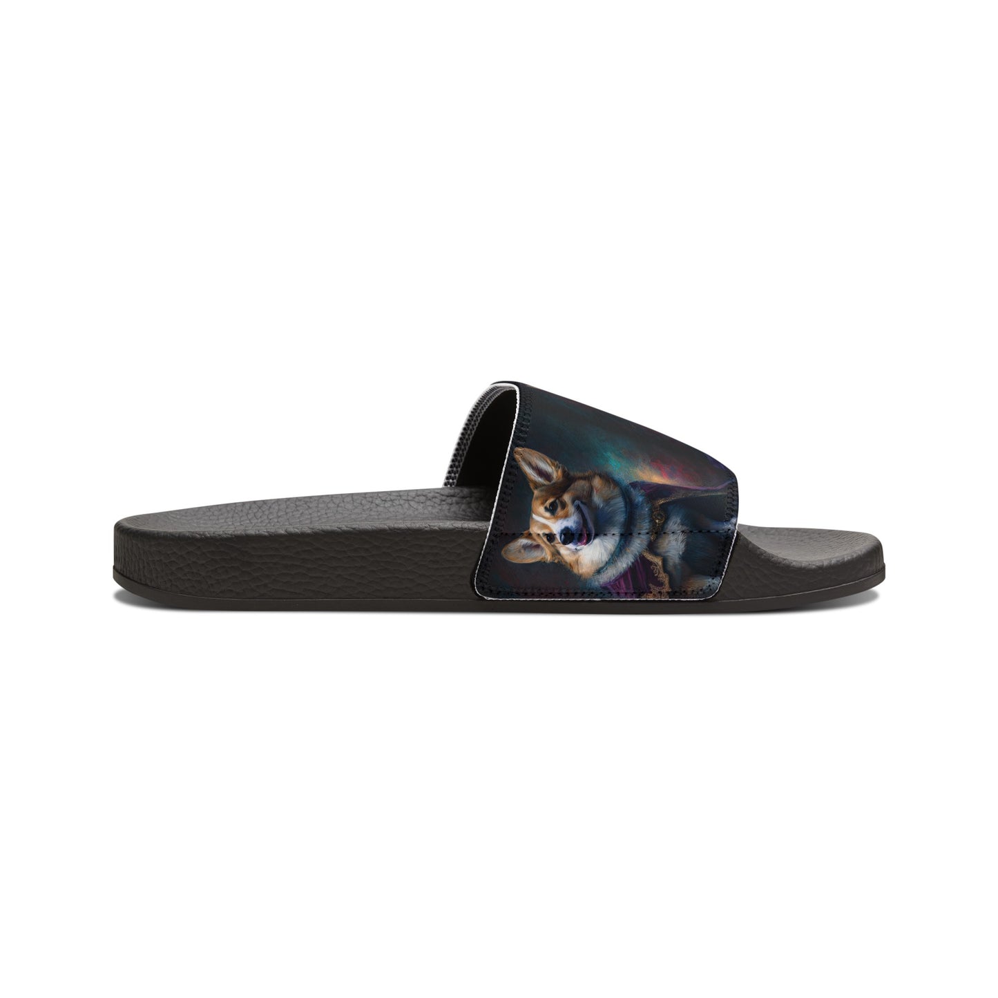 Corgi Royalty - Men's Slide Sandals