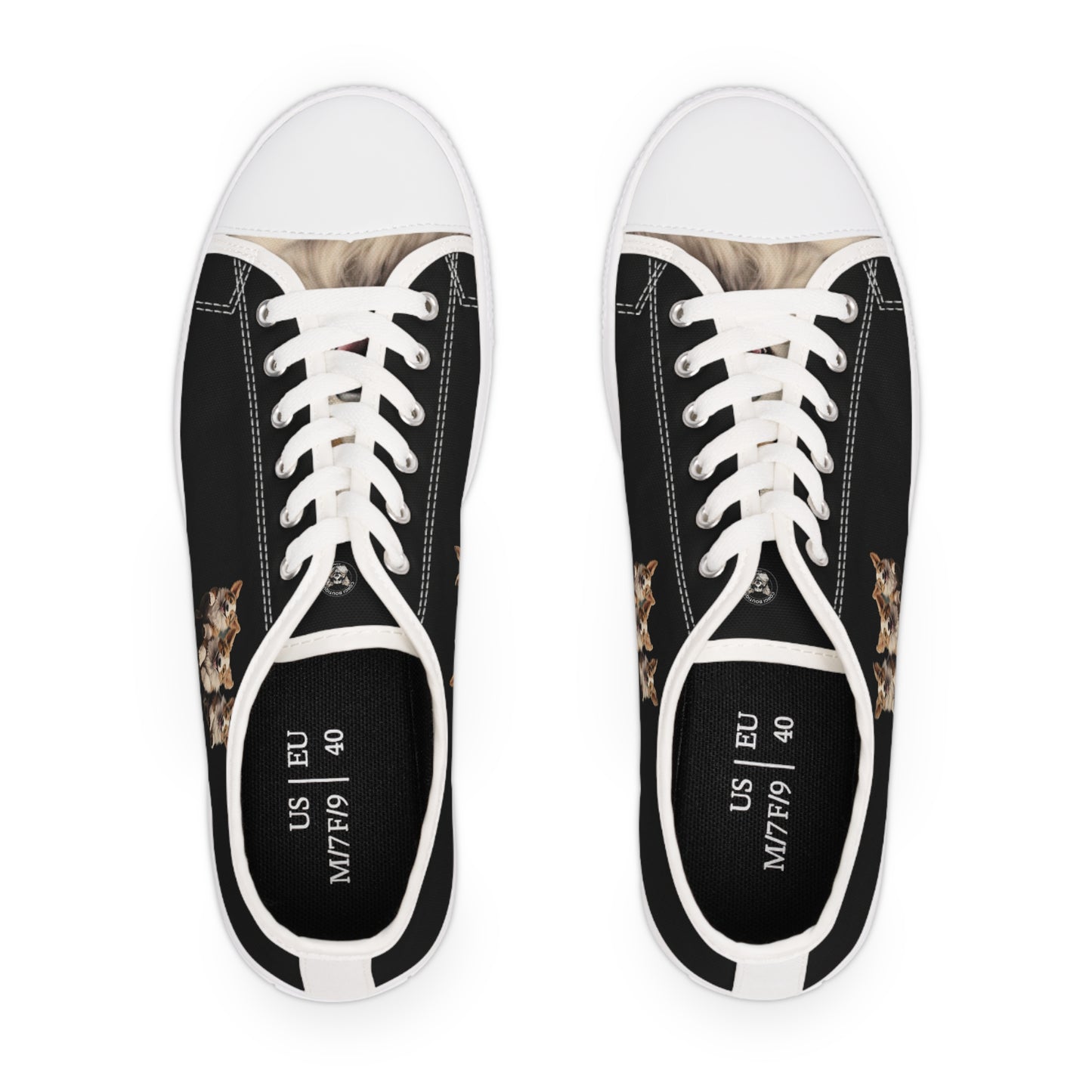Corgi Enthusiasm - Women's Low Top Sneakers