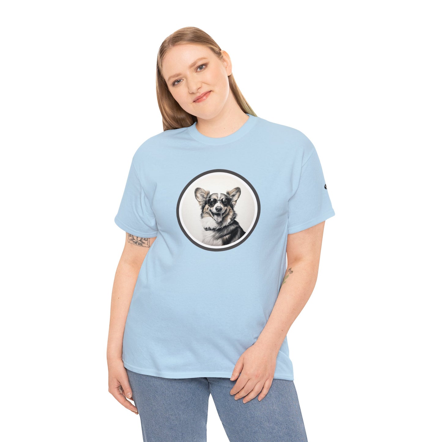 Corgi Cool - Unisex Heavy Cotton Tee