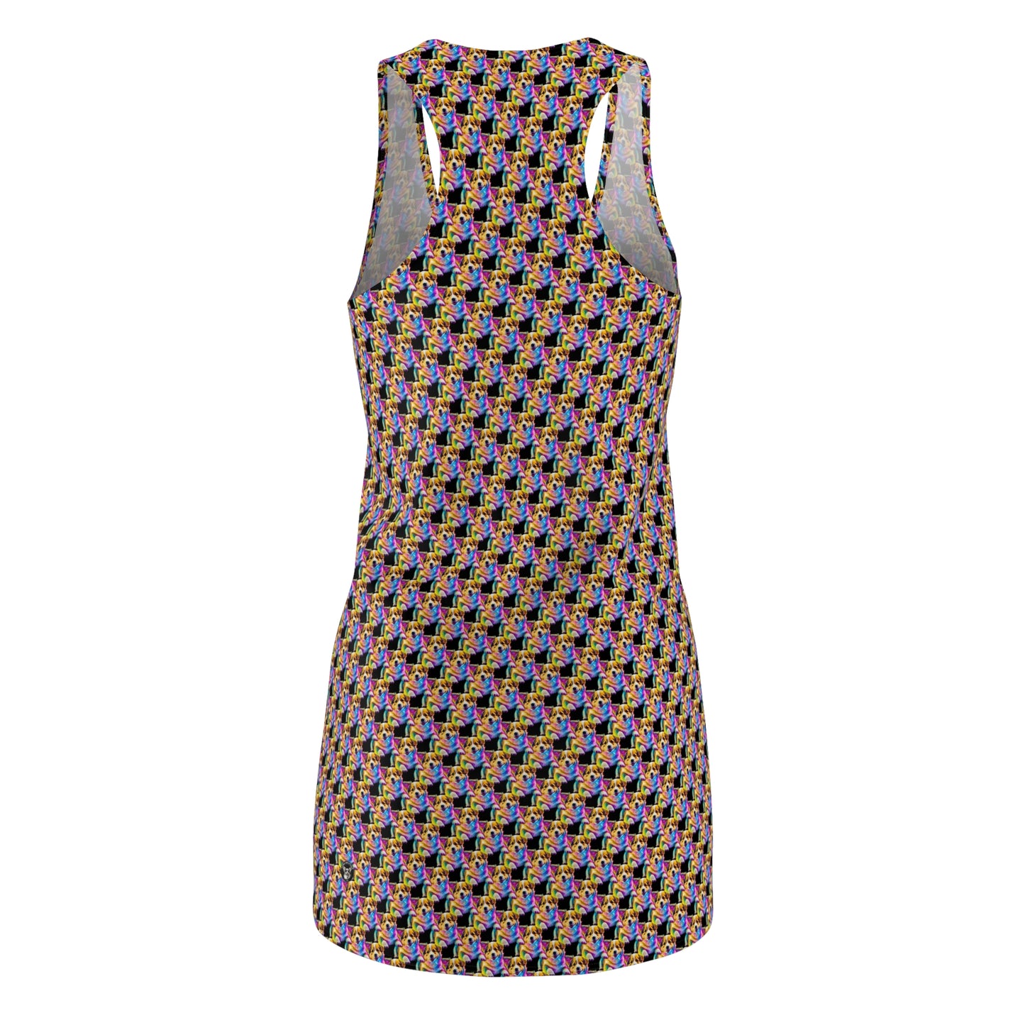 Colorful Corgi - Racerback Dress