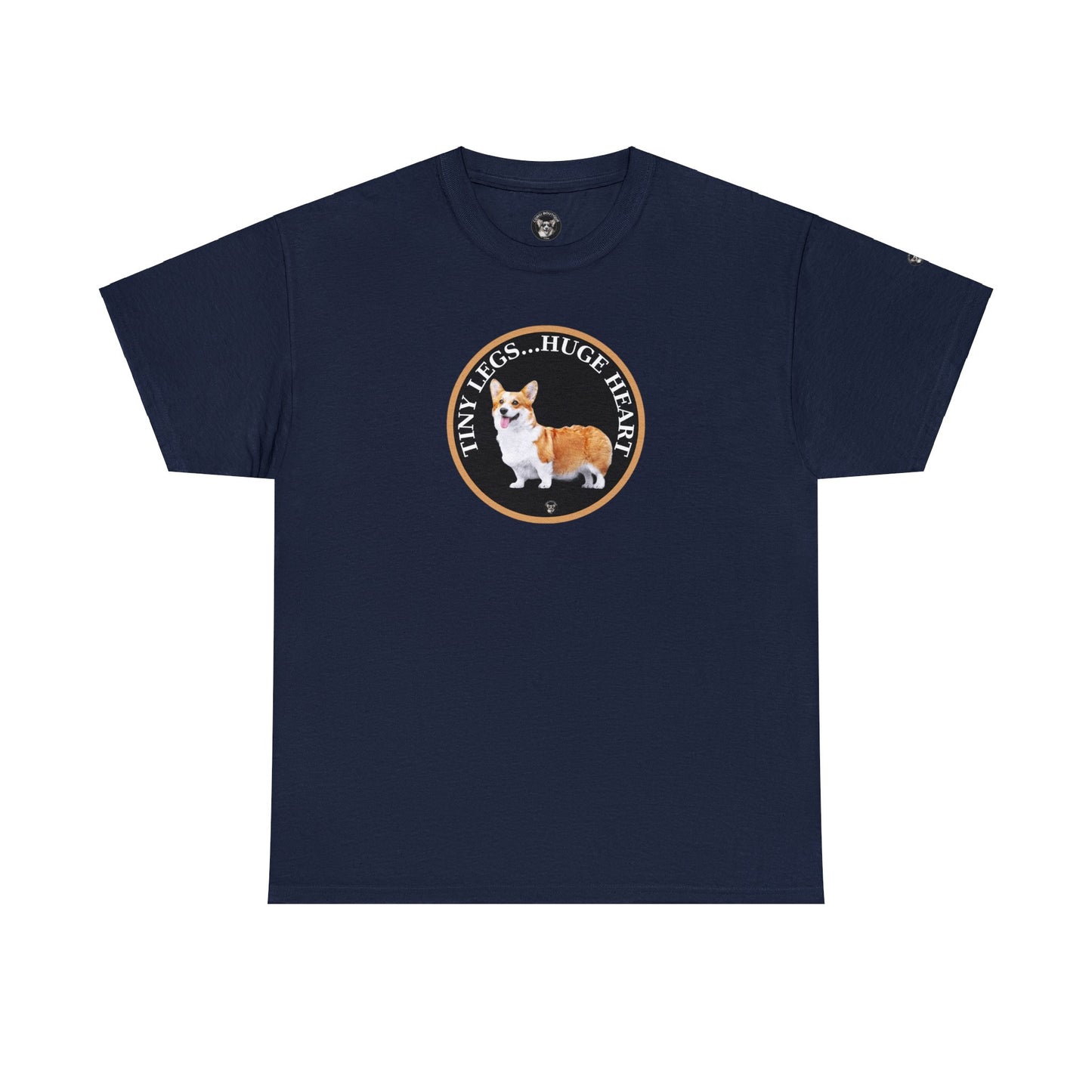 Tiny Legs...Huge Heart - Unisex Heavy Cotton Tee