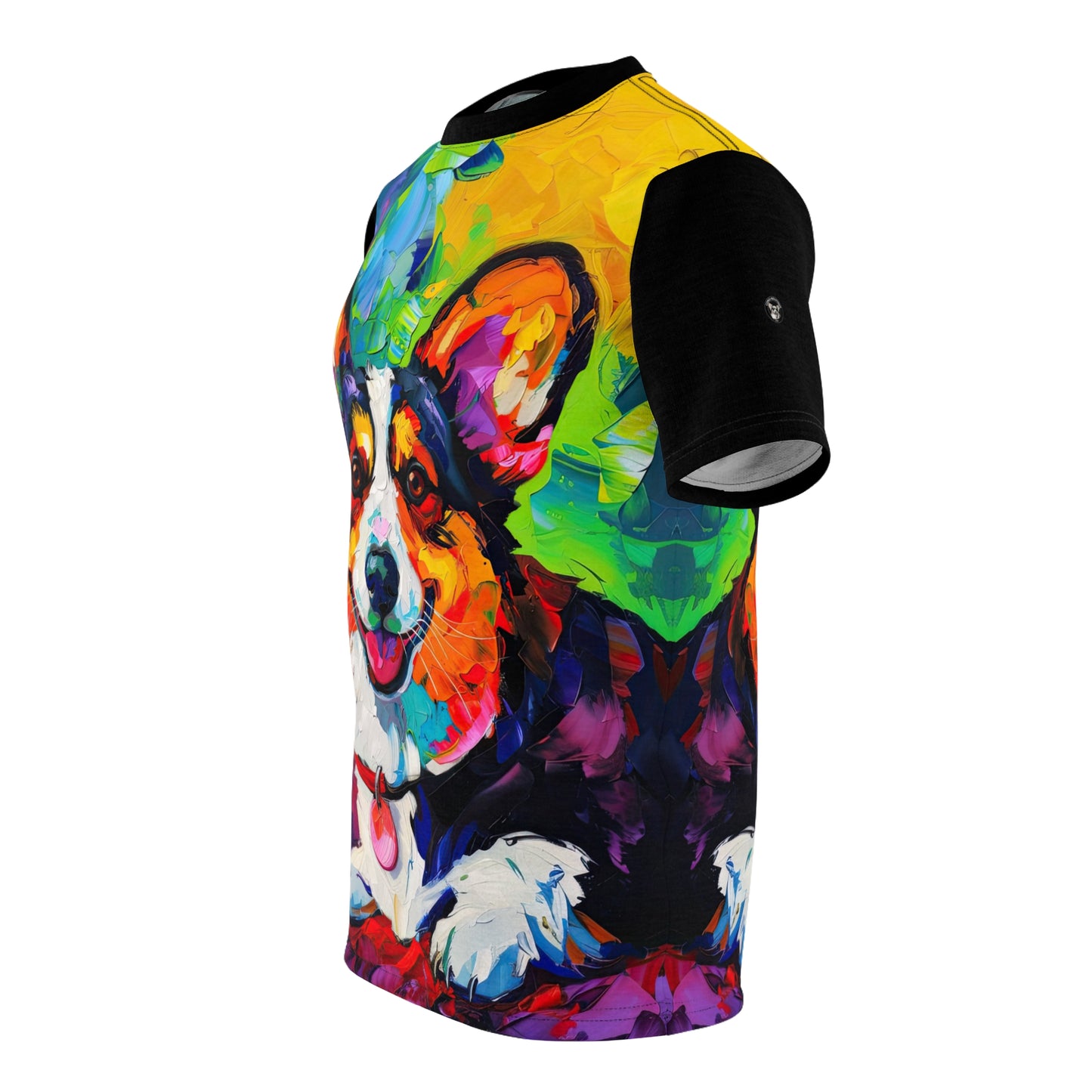 Colorful Cardigan Bold Tee