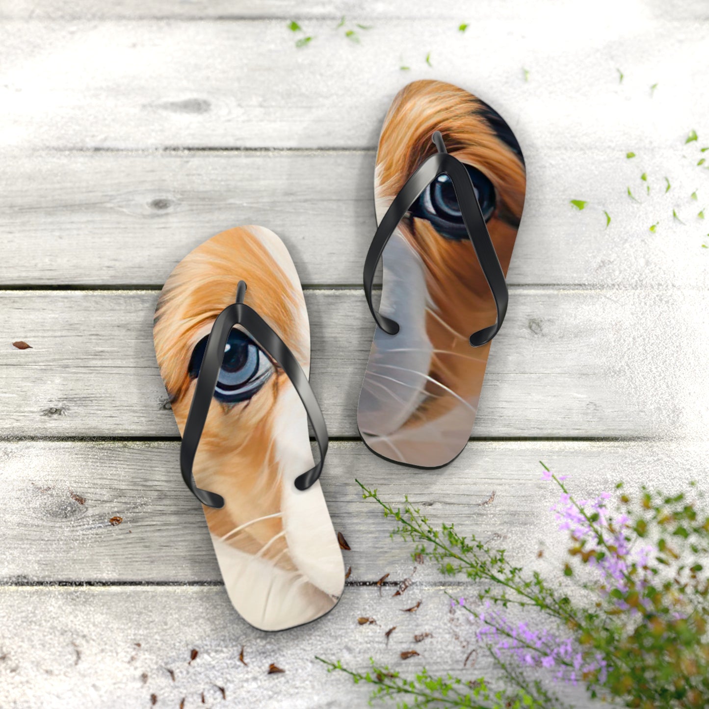 Puppy Dog Eyes Flip-Flops