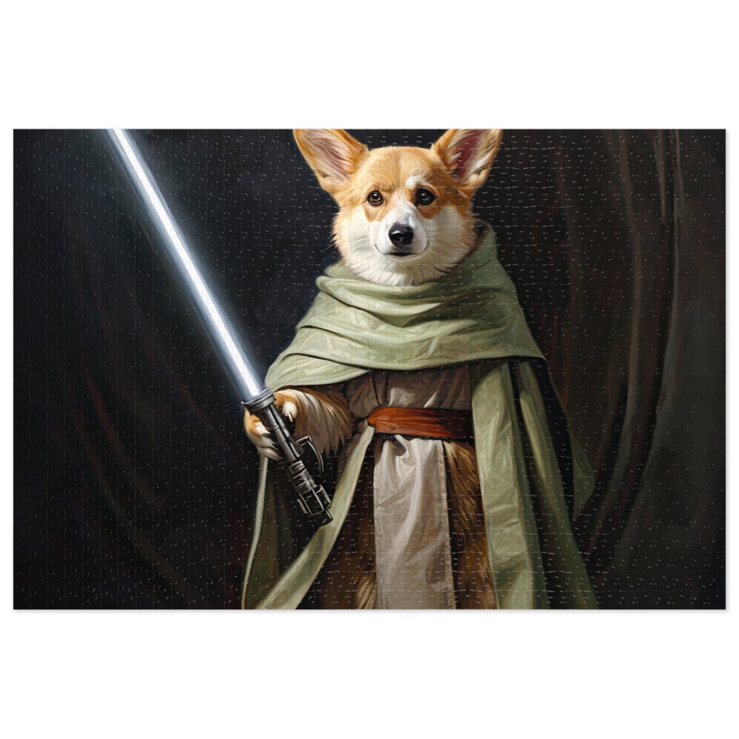 Jedi Corgi - Jigsaw Puzzle