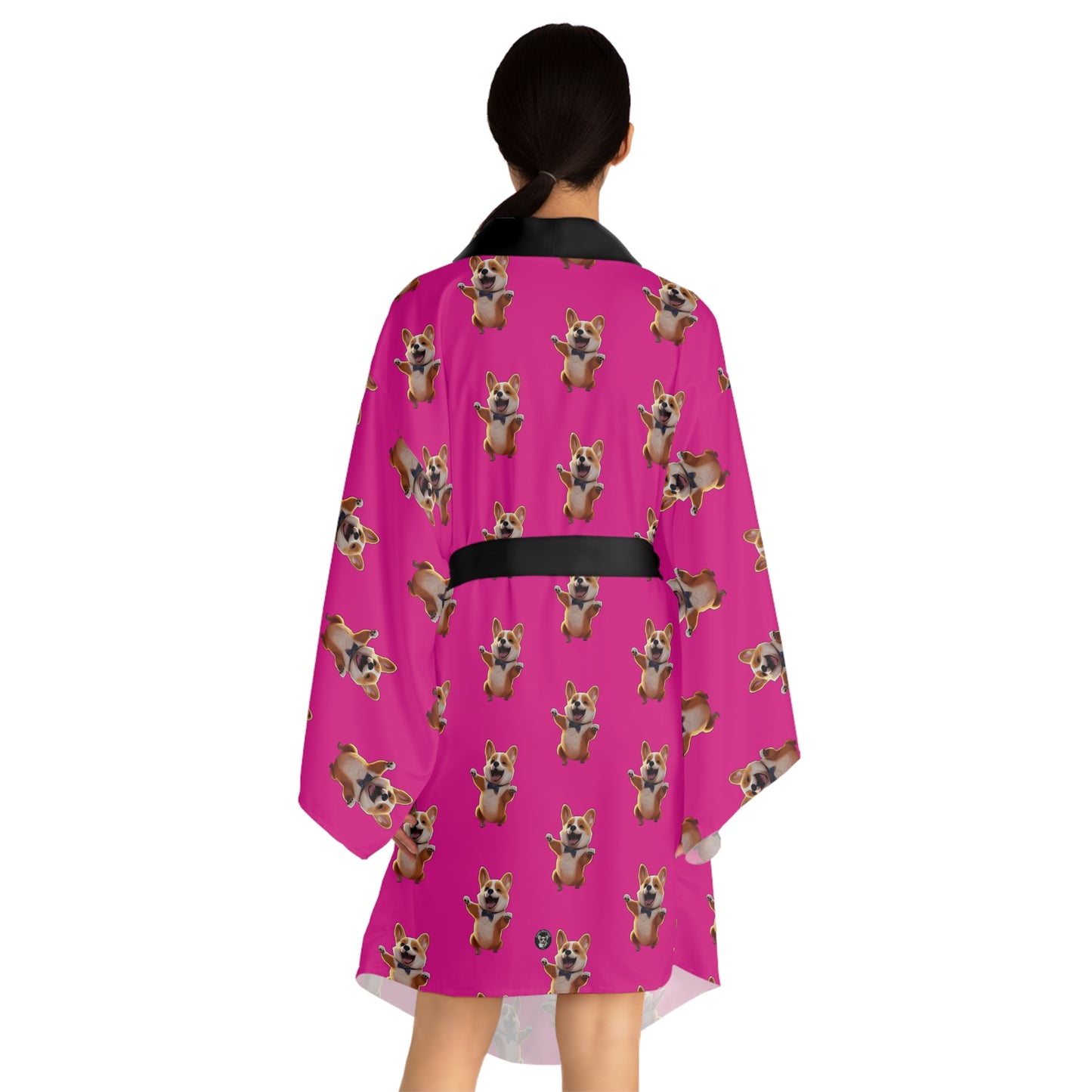Boogaloo Corgi Kimono Robe