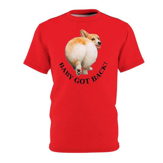 T-shirt bébé a le dos large audacieux