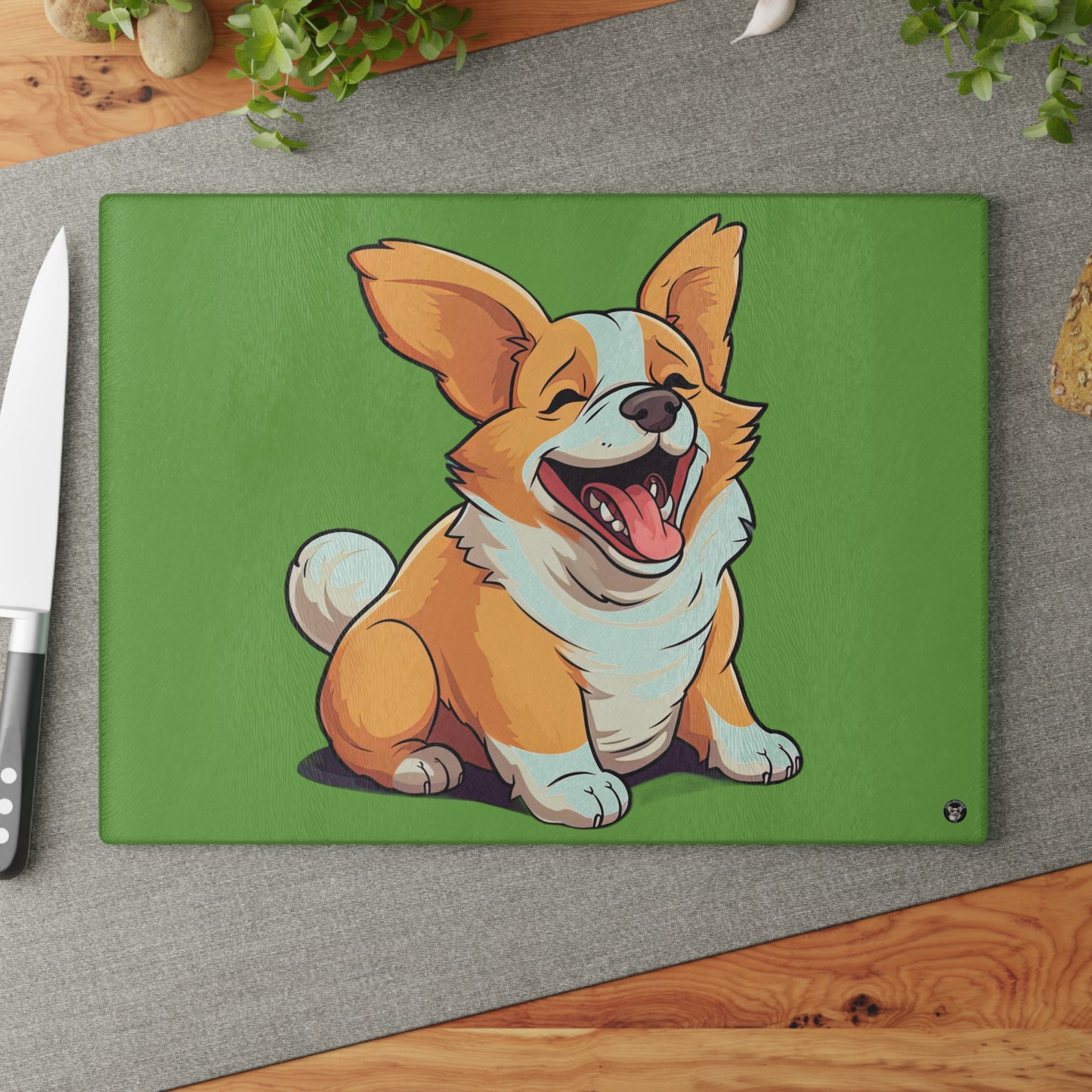 Jolly Jiggler - Glass Cutting Board