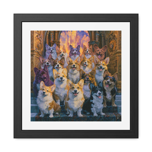 Pearly Gates Framed Print