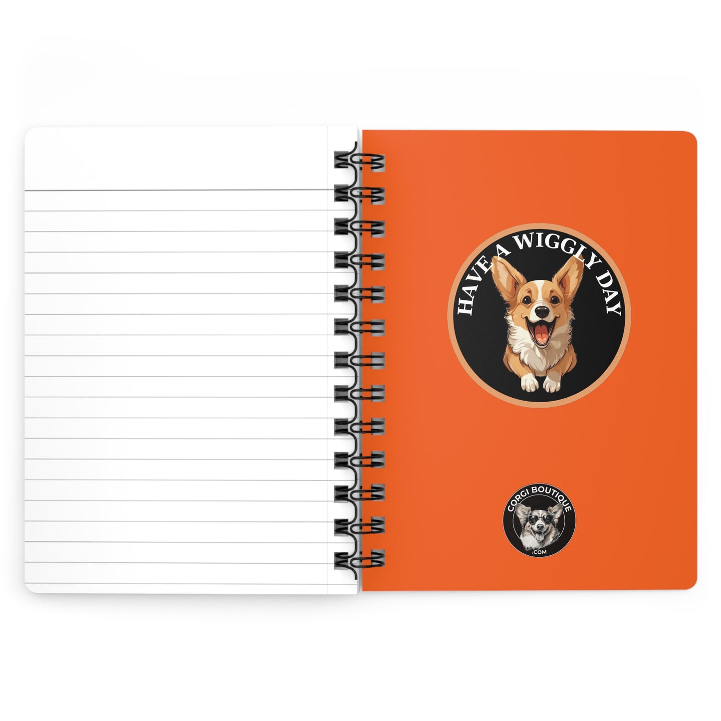 Have a Wiggly Day - Spiral Bound Notebook