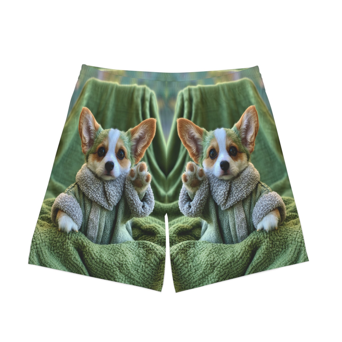 Grogu the Corgi Board Shorts