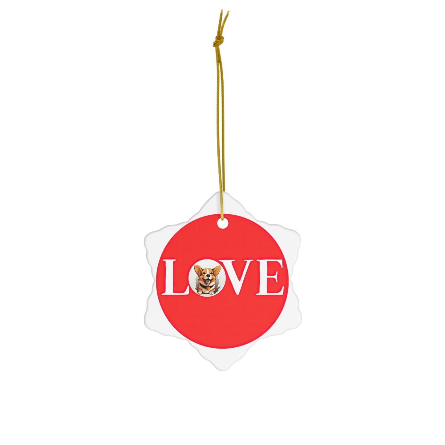 More Love - Ceramic Ornament