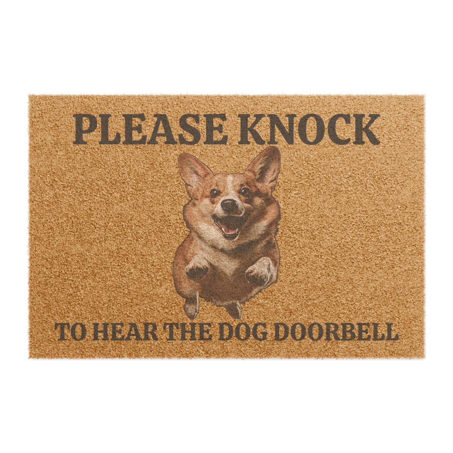 Dog Doorbell - Doormat