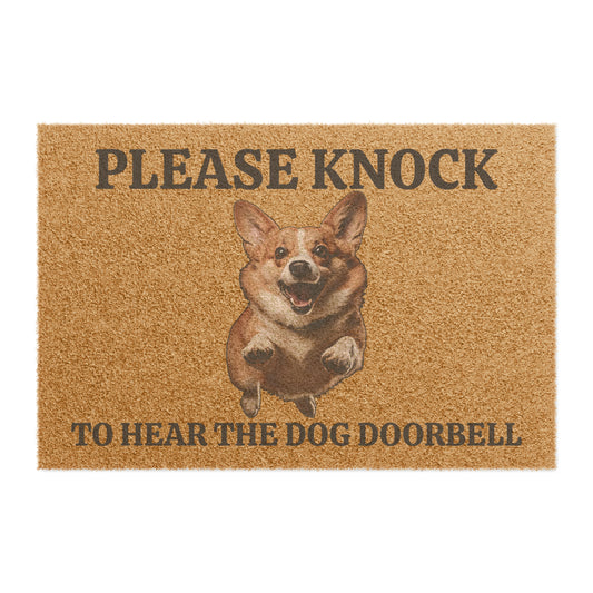 Dog Doorbell - Doormat