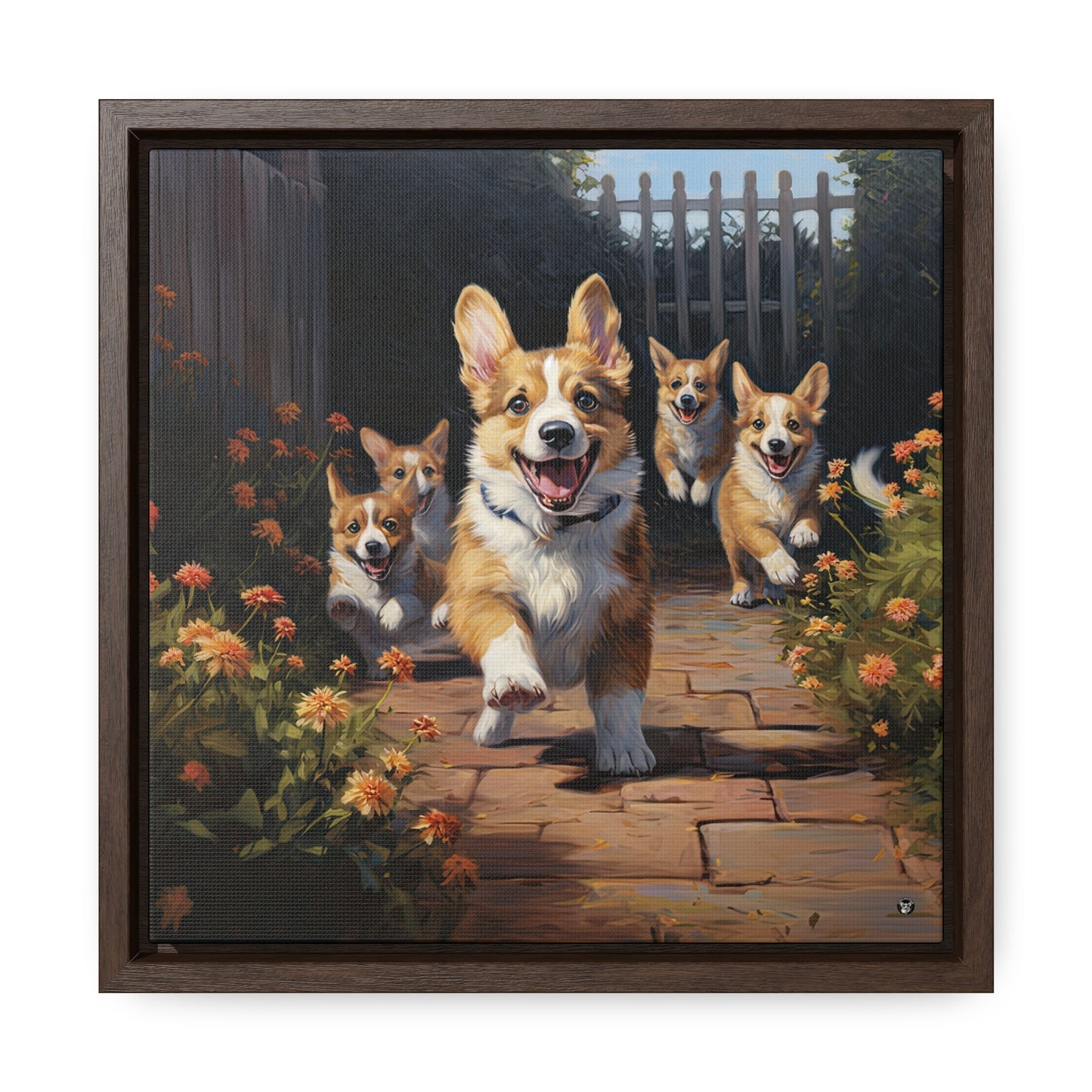 Welcome Home - Framed on Canvas