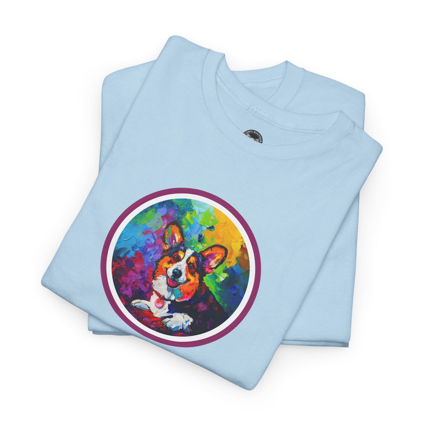 Colorful Cardigan - Unisex Heavy Cotton Tee