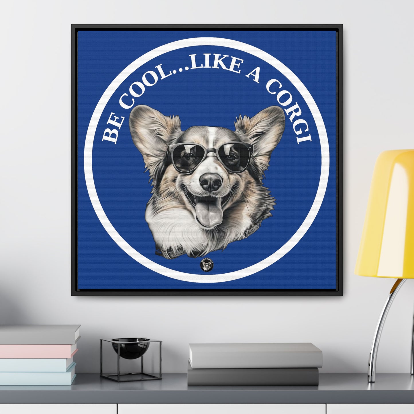Be Cool - Framed on Canvas