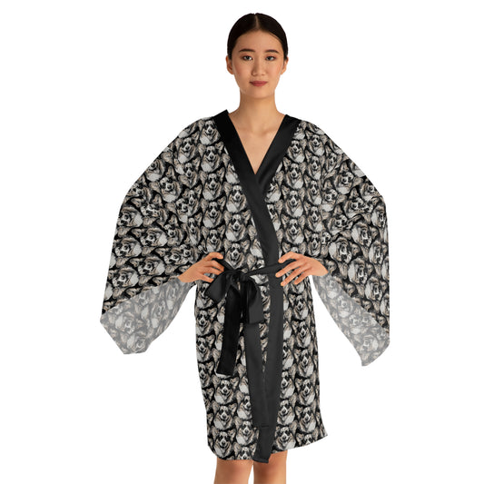 Corgi Cool Kimono Robe