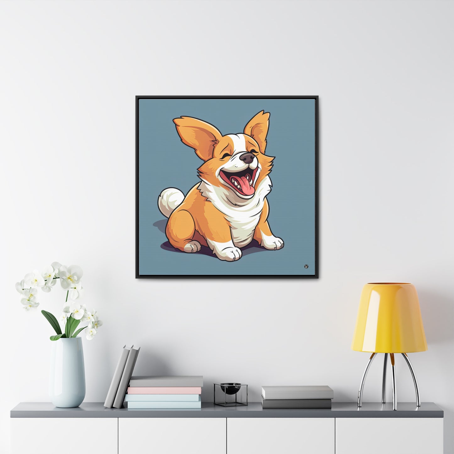 Jolly Jiggler - Framed on Canvas