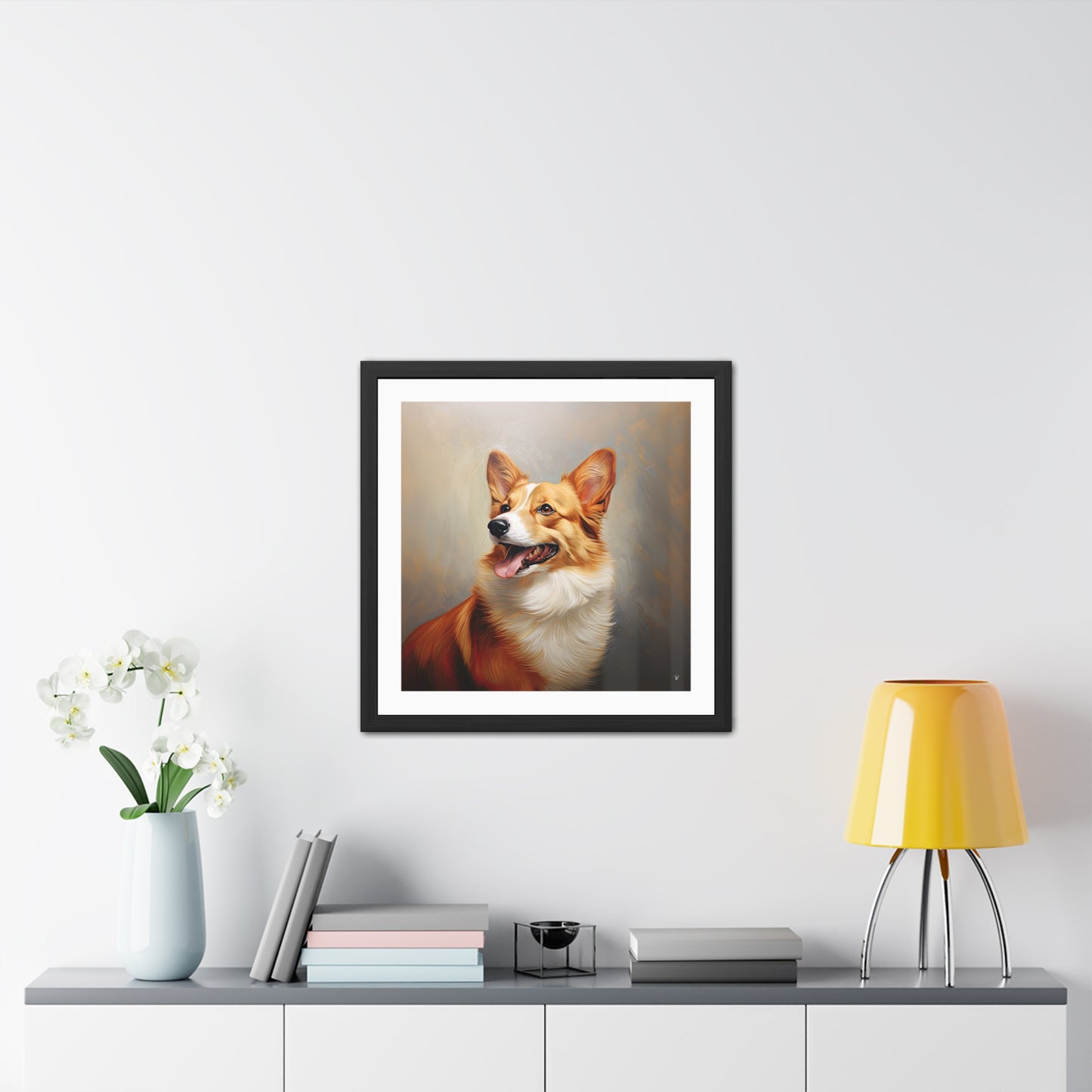 Pembroke Portrait - Framed Print